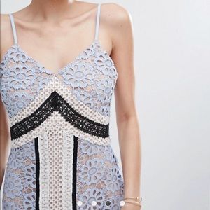 COPY - Endless Rose Lace Contrast Dress